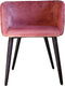 PTMD Mace velvet chair