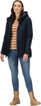 Regatta Brigida Parkajack Dames Navy Maat Xl