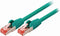 CAT6 Netwerkkabel - RJ45 Male - RJ45 Male - S/FTP - 0.25 m - Rond - LSZH - Groen - Envelop