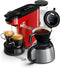 Philips HD6592/84 - Koffiemachine - PAD- EN FILTERKOFFIEZETAPPARAAT - Thermische kan - Deep black