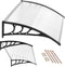 Luifel - deurluifel - polycarbonaat - 75,5 x 101 x 23 cm