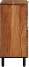 vidaXL - Dressoir - 80x33x75 - cm - Massief - Acaciahout