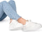 PS Poelman Titular - Dames sneakers - Wit met gouden details