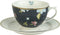 Laura Ashley Heritage Collectables Kop en Schotel Midnight Uni 26 cl.