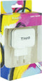 TooQ TQWC-1S02WT - Netwerkoplader - 2x USB 5V 3.4A 17W - Wit