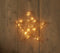 Anna's Collection - Batterijverlichting metaal ster goud 30 cm 25 L...