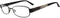 Ladies'Spectacle frame Guess GU2392-BLKGLD-53 Black Golden (ø 53 mm)