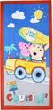Nickelodeon Strandlaken Peppa Pig 70 X 140 Cm Katoen Rood/blauw