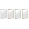 Wandspiegel DKD Home Decor 70 x 2 x 96 cm Kristal Beige Roze Groen Lichtgrijs polyestyreen Stads...