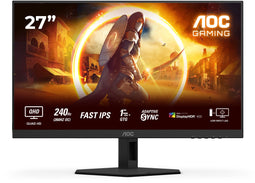 AOC Q27G4ZR - Gaming-monitor 27" QHD 240 Hz Fast IPS - Zwart