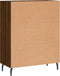 vidaXL - Dressoir - 69,5x34x90 - cm - bewerkt - hout - bruin - eikenkleur