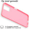 iMoshion Hoesje Geschikt voor Vivo Y33s / Vivo Y21s / Vivo Y21 Hoesje Siliconen - iMoshion Color Backcover - Roze