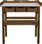 Esschert Design Oppottafel met lades bruin