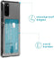 iMoshion Hoesje Geschikt voor Samsung Galaxy S20 Hoesje Met Pasjeshouder - iMoshion Softcase Backcover met pashouder - Transparant
