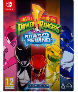 Mindscape Mighty Morphin Power Rangers - Rita's Rewind Deluxe Edition - Nintendo Switch met steelbook en speelkaarten