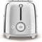 Smeg TSF02SSEU - Broodrooster - 1500W 2 sleuven 6 bruining-niveaus - Chroom