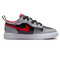 Jordan - 1 Low Alt - Pre-School Sneakers - Klittenbandsluiting - Zwart / Fire Red / Cement Grey / Wit - Maat 33