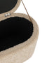 J-Line Poef Opslag Teddy Polyester Beige
