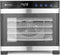 HENDI Voedseldroger Profi Line - 6 roosters - digitaal - 35-75°C - RVS Zwart