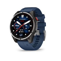 Garmin Quatix 8 Pro - GPS-smartwatch - inReach technologie - blauw