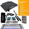 DH FitLife Complete Home Workout Set - Opvouwbaar - Full Body - Zwart - 86x50x2,5 cm - 6,5 kg