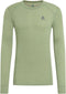 ODLO ACTIVE WARM ECO - Longsleeve Crew Neck - 100% gerecycled polyester - black - matte green (2 stuks)