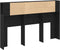 vidaXL - Hoofdbord - Kast - Zwart - Eiken - Engineered - Hout - 160,1 - x - 18,8 - x - 104,5 - cm