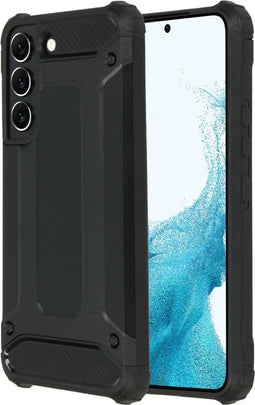 iMoshion Hoesje Geschikt voor Samsung Galaxy S22 Hoesje - iMoshion Rugged Xtreme Backcover - Zwart