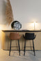 Zuiver Brit Counter Barkruk - Bruin - Leer - Set van 2