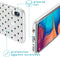 iMoshion Hoesje Geschikt voor Samsung Galaxy A20e Hoesje Siliconen - iMoshion Design hoesje - Transparant / Zwart / Hearts All Over Black
