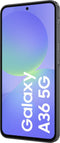 Samsung Galaxy A36 5G - 128GB - AI-functies en 50MP-camera - Awesome Black + Card Slot Case
