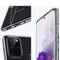 iMoshion Hoesje Geschikt voor Samsung Galaxy S20 Plus Hoesje Siliconen - iMoshion Design hoesje - Wit / Transparant / Dandelion