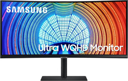 Samsung ViewFinity S6 LS34A650UBU - UWQHD VA Monitor - 34 Inch 100Hz Curved