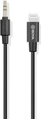 Boya BY-M2 - Omnidirectionele Dasspeldmicrofoon met Lightning-adapter - 6 meter kabel