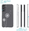 iMoshion Hoesje Geschikt voor Samsung Galaxy S22 Plus Hoesje Siliconen - iMoshion Design hoesje - Transparant / Dandelion