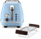 De'Longhi Icona Vintage CTOV2103.AZ - Broodrooster - Retro design - Azuurblauw