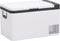 vidaXL - Koelbox - met - handvat - 18 - L - PP - & - PE - zwart - en - wit