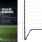 Umbro Voetbaldoel - Voetbal Goal 182 x 122 x 61 cm - Voetbalgoal Groot - Makkelijk te Verplaatsen - Buitenspeelgoed voor Kinderen en Volwassenen - Voetbal Training Doel - Metaal - Zwart/Wit