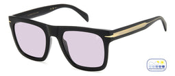 David Beckham Db 7000/S - Zonnebril - Meekleurende glazen - Zwart