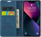 Casemania iPhone 13 Mini - Wallet Book Case - 2 pashouders - Navy Blue