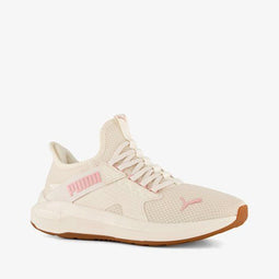 Puma Softride Enzo 5 Slip Tech - Dames sneakers - Ademend mesh - Wit roze