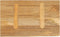 vidaXL - Tafelblad - met - natuurlijke - rand - 50x30x2,5 - cm - massief - mangohout