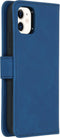 imoshion Hoesje Geschikt voor iPhone 11 Hoesje Met Pasjeshouder - imoshion Uitneembare 2-in-1 Luxe Bookcase - Donkerblauw