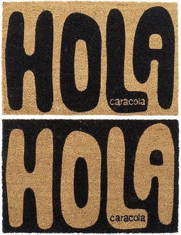 Deurmat DKD Home Decor Hola Caracola PVC Vezel (2 pcs) (60 x 40 x 1.5 cm)