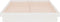 vidaXL - Bedframe - massief - hout - wit - 120x200 - cm