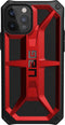 UAG Monarch - Backcover hoesje - Bescherming voor iPhone 12 Pro Max - Crimson Red