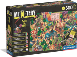 Clementoni - Puzzel 300 Stukjes Mystery Puzzle Luna ParkKinderpuzzels, 8-14 jaar, 21712