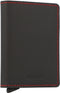 SECRID SLIMWALLET MATTE BLACK & RED