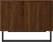 vidaXL - Salontafel - 60x50x40 - cm - bewerkt - hout - bruin - eikenkleur