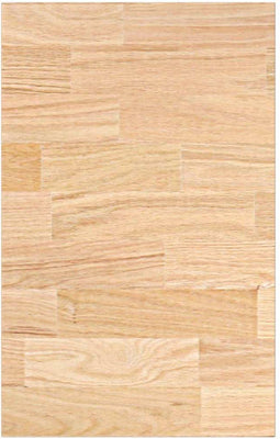 vidaXL - Keuken - werkblad - rechthoekig - 40x63,5x4 - cm - massief - eikenhout